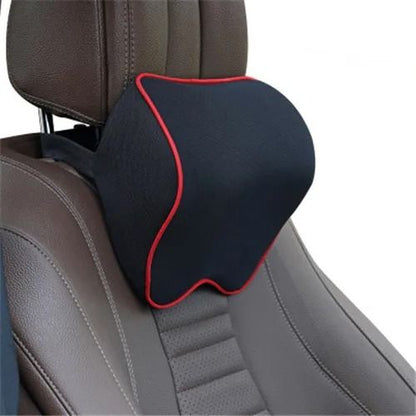 Car Neck Pillow With Memory Foam Cushion For Seat Head Support 9