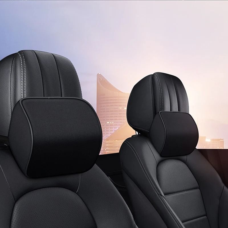 Car Neck Pillow With Memory Foam Cushion For Seat Head Support 18