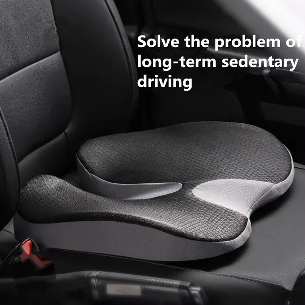 Orthopedic Memory Foam Seat Cushion – Non-Slip Support for Tailbone, Sciatica & Back Pain Relief