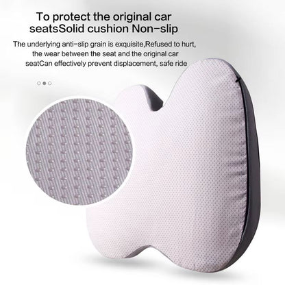 Orthopedic Memory Foam Seat Cushion  NonSlip Support For Tailbone Sciatica  Back Pain Relief 5