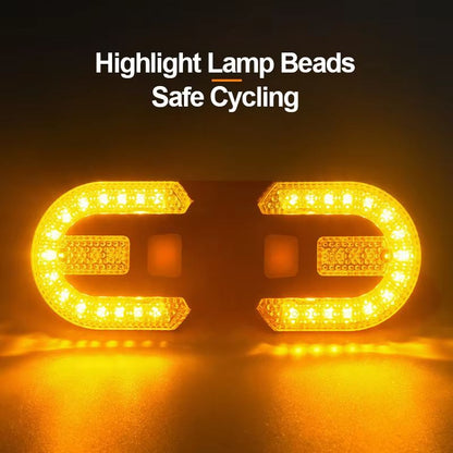 Wireless Bike Turn Signal Rear Light With Remote Control 1