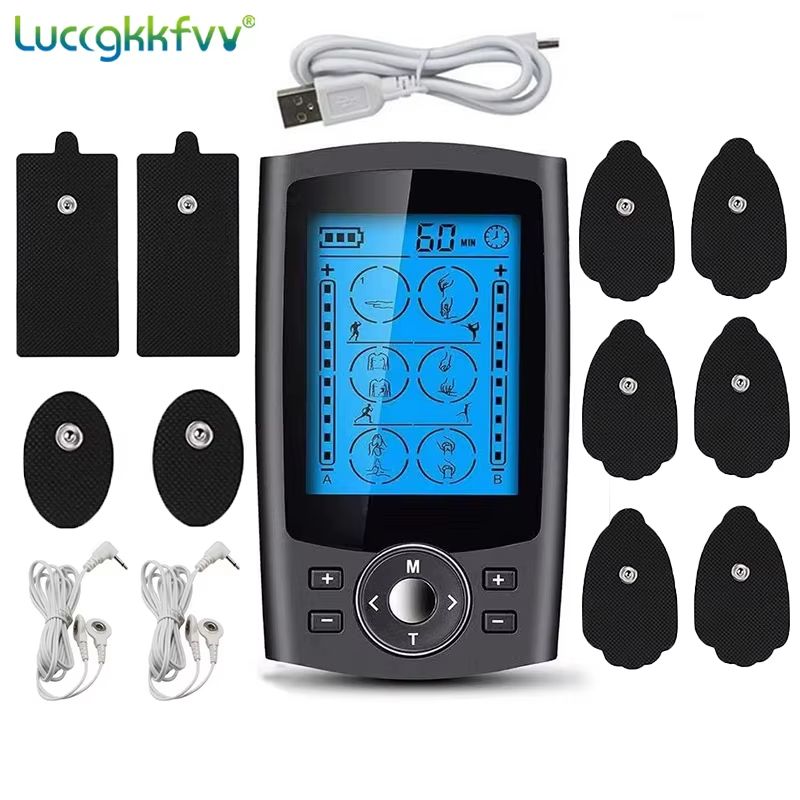 EMS TENS Muscle Stimulator  36Mode Electric Body Massager For Pain Relief Slimming  Therapy 6