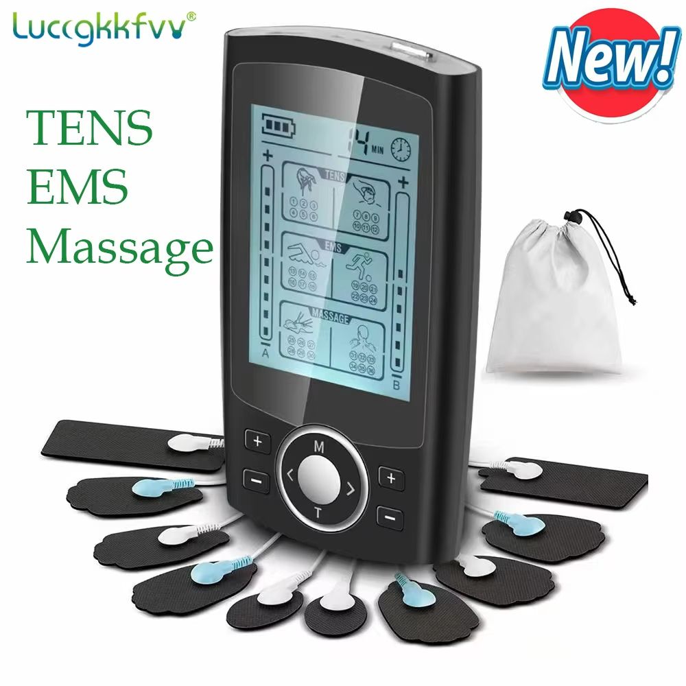 EMS TENS Muscle Stimulator  36Mode Electric Body Massager For Pain Relief Slimming  Therapy 8