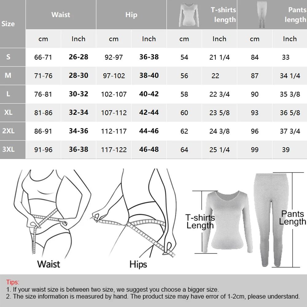 Womens Thermal Underwear Set Long Johns With Polyester Lining 1