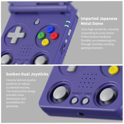 Anbernic RG34XXSP Retro Handheld Game Console  Flip Design With 34 IPS Screen WiFi  64Bit Linux Sys 5