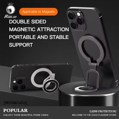 Foldable 360 MagSafe Phone Holder With Strong Magnet  Finger Grip For IPhone 141516 1