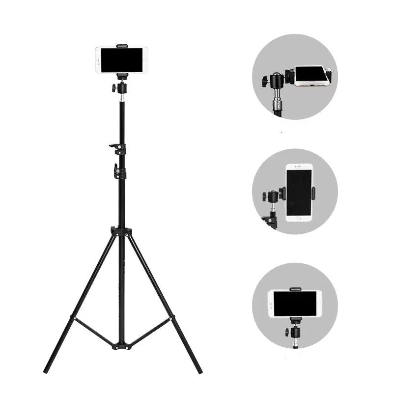 Adjustable Mobile Phone Tripod Stand For Live Streaming  Video Recording 1