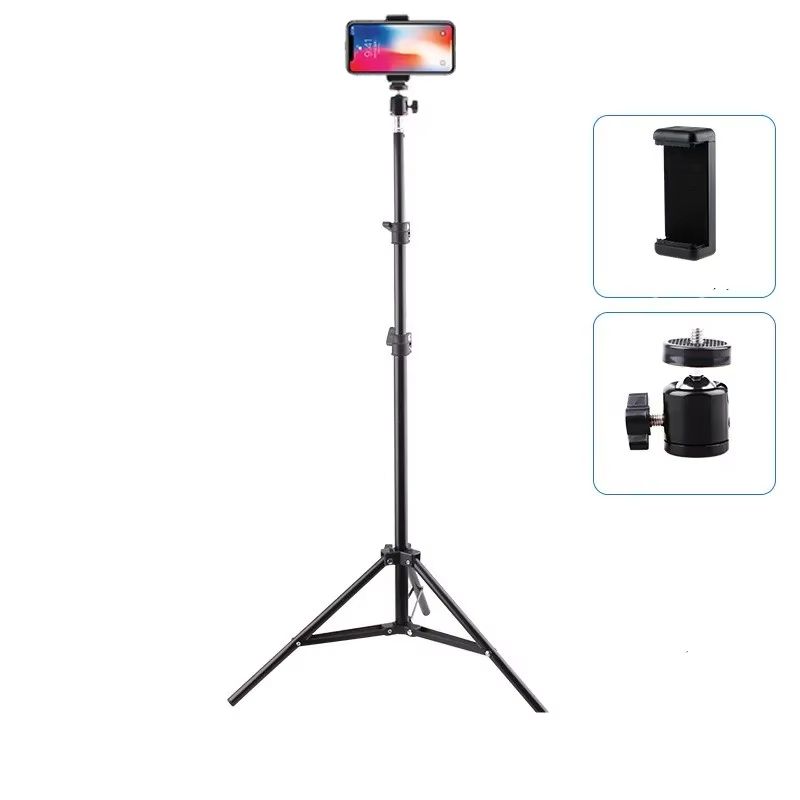 Adjustable Mobile Phone Tripod Stand For Live Streaming  Video Recording 2