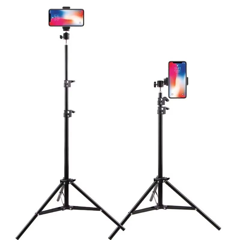 Adjustable Mobile Phone Tripod Stand For Live Streaming  Video Recording 3