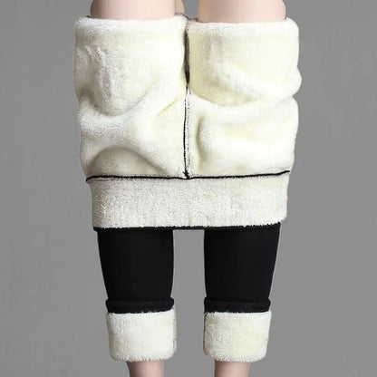 Velvet High Waist Winter Leggings for Women
