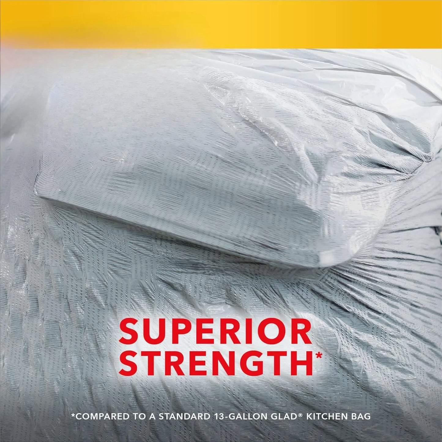 High Kitchen Drawstring Trash Bags, Stink Shield Gallon White Trash Bags, Heavy Duty Odor Shield Garbage Bags