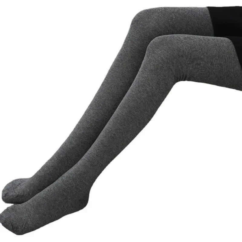 Autumn And Winter Warm 80cm Knee Socks For Women Cotton Thigh High Over The Knee Stockings For Cozy 5