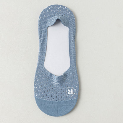 Men's Summer Thin Mesh Socks, Invisible Low Cut Anti-Slip Silicone Grip Breathable Casual Socks for Men