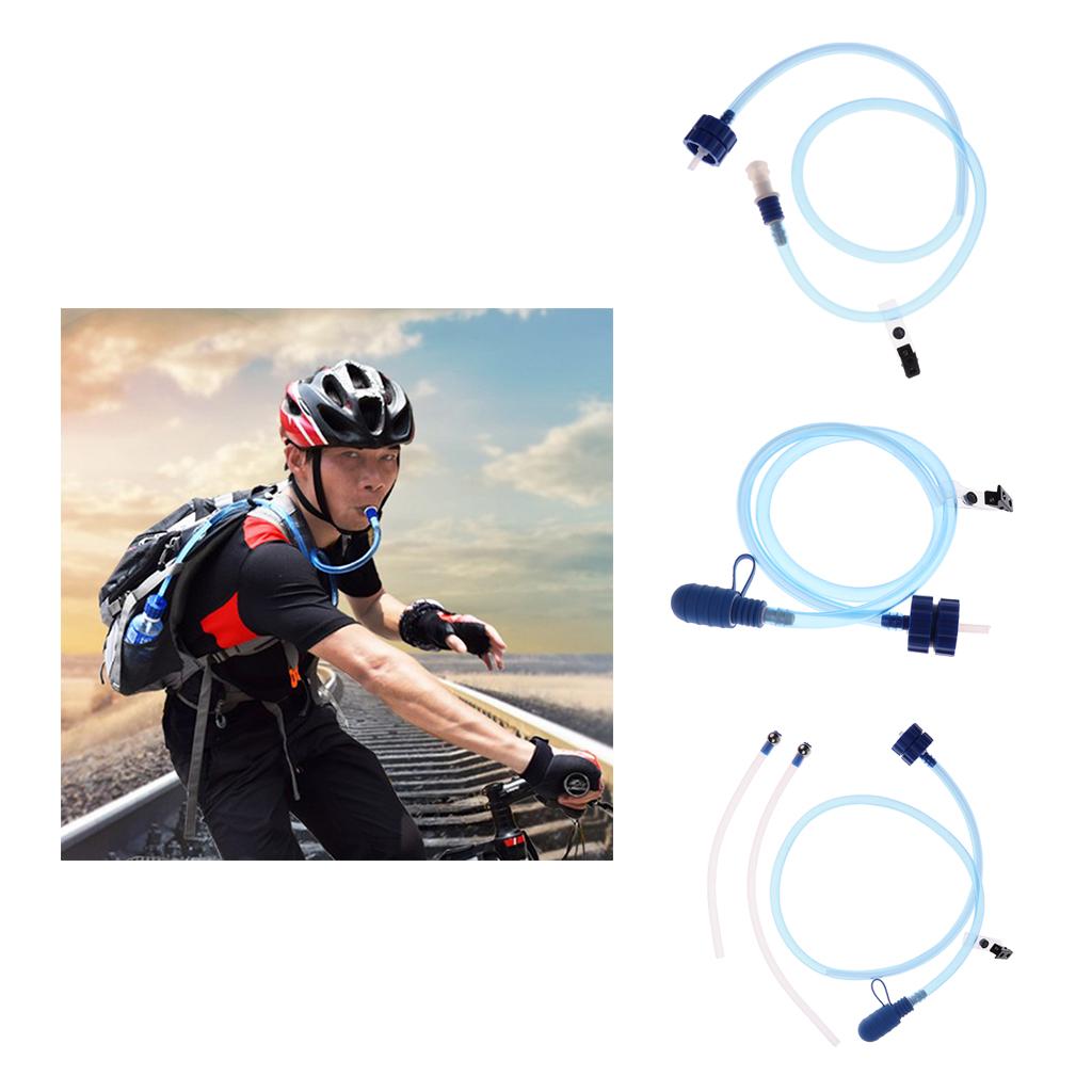 MagiDeal Professional Water Bottle Hydration System Kit, Reservoir Hose Adapter for Backpack Packs