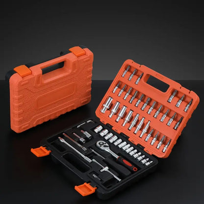Ultimate Auto Mechanic Tool Kit, Premium Ratchet, Torque Wrench, Diverse Screwdriver Set, Ultra Portable All-In-One