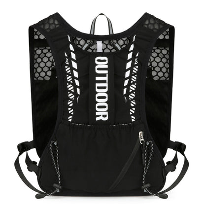 Ultralight Running Vest with Hydration Pack, Breathable, Reflective Water Bladder Daypack for Hiking & Trail Running
