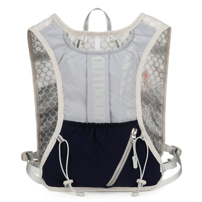 Ultralight Running Vest with Hydration Pack, Breathable, Reflective Water Bladder Daypack for Hiking & Trail Running