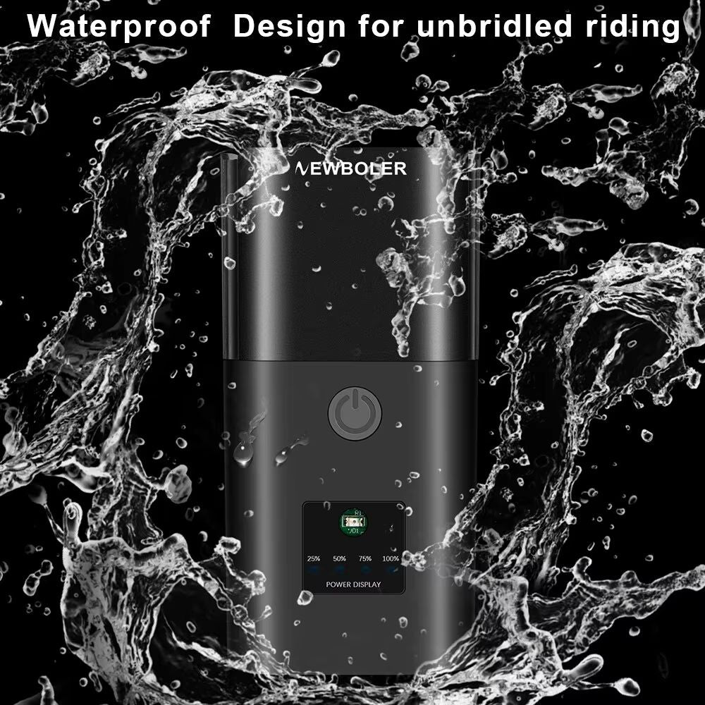 HighPower 1000 Lumen Bike Headlight With 4000mAh USB Charging Power Bank 3