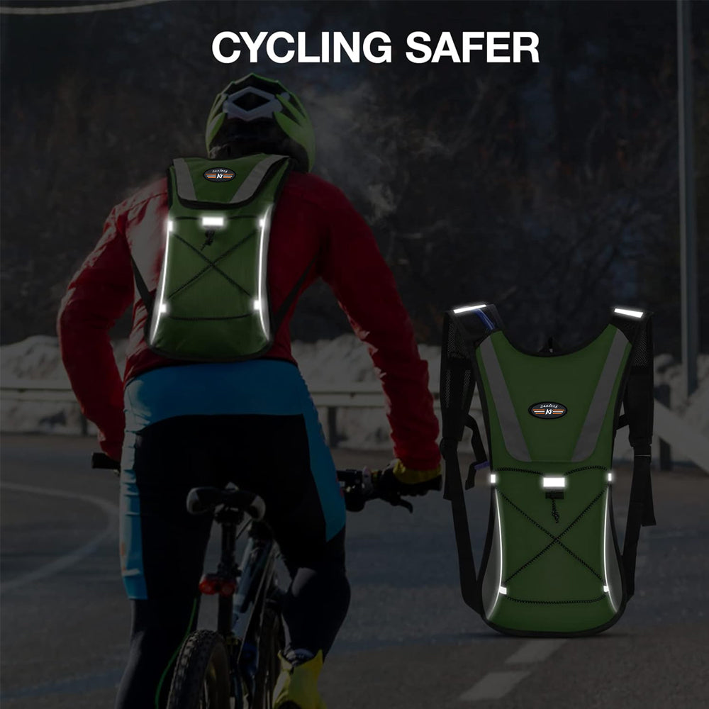 1pc New Lightweight Hydration Backpack for Men & Women, Water Backpack for Running, Hiking, Cycling Outdoor Adventure