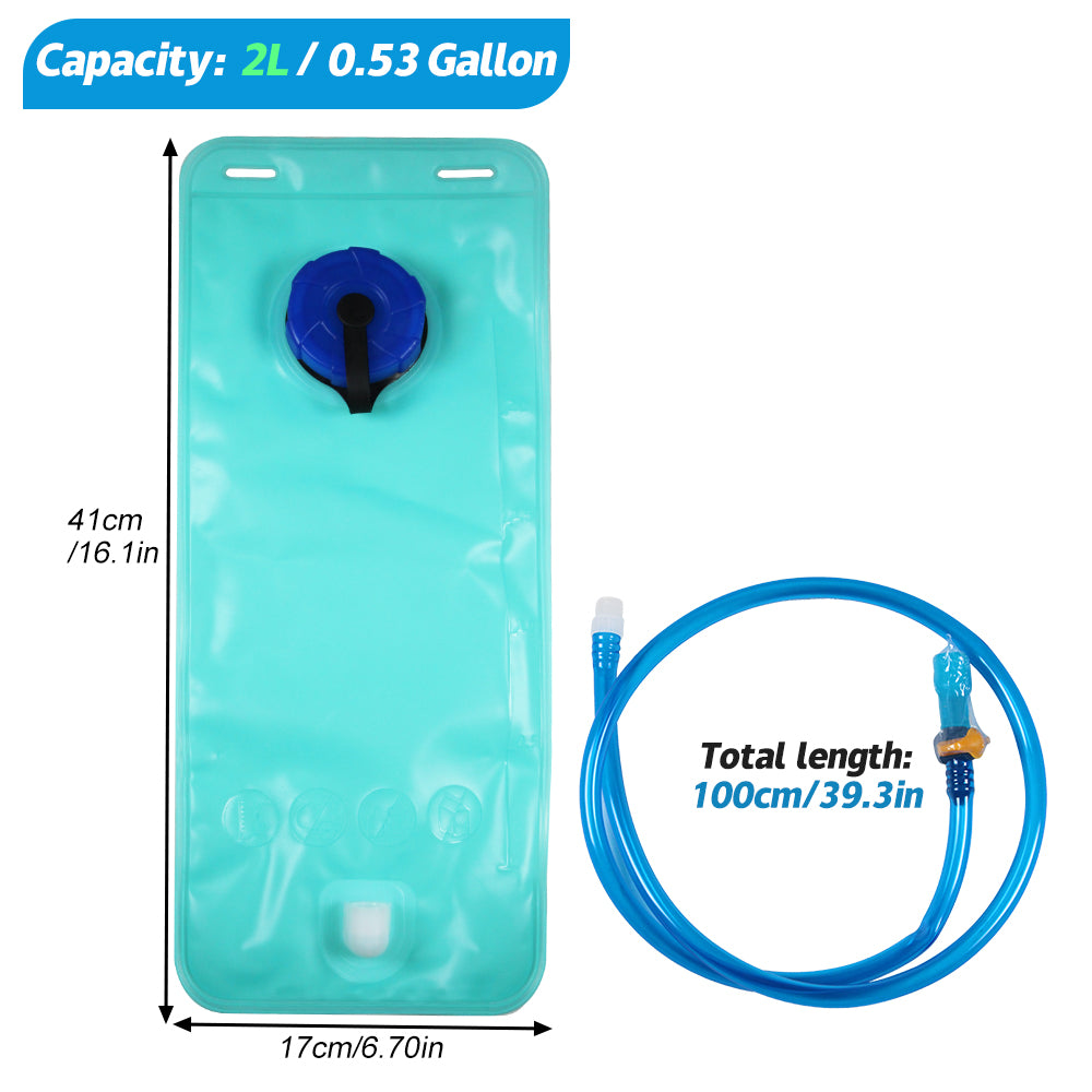 1pc New Lightweight Hydration Backpack for Men & Women, Water Backpack for Running, Hiking, Cycling Outdoor Adventure