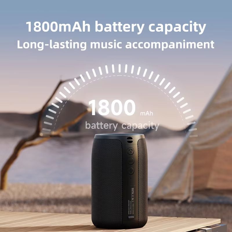 ZEALOTS32 Mini Bluetooth Speaker With HIFI Subwoofer And FM Radio 4