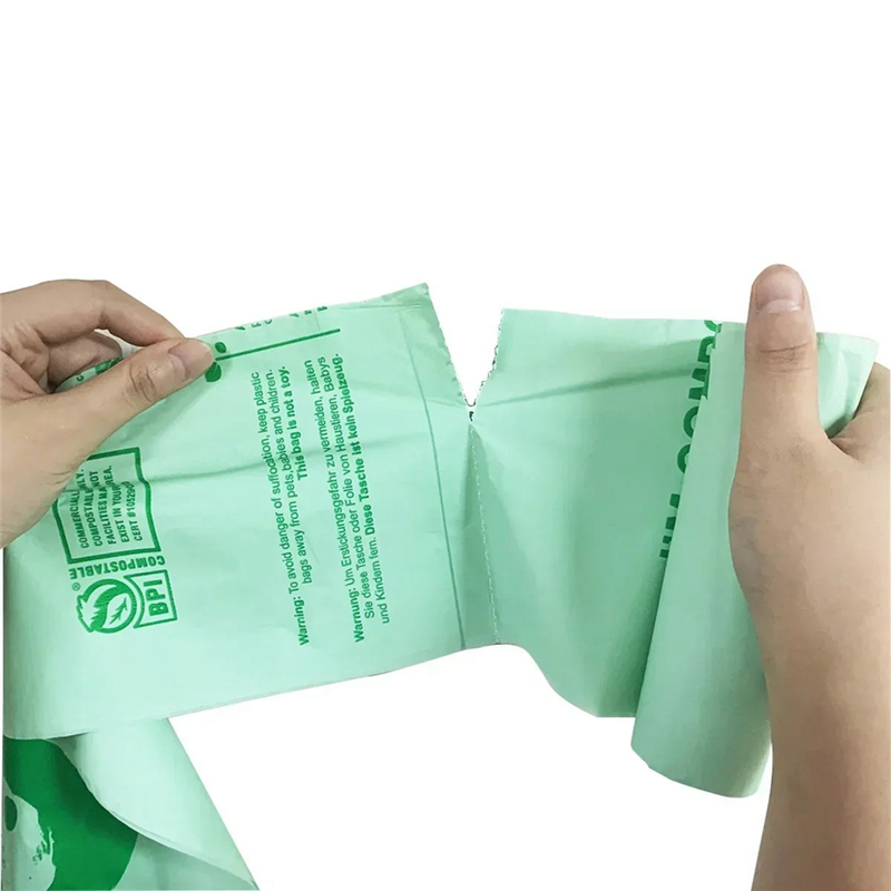 RMWIN-Biodegradable Compostable Trash Bags Corn Starch Garbage Bags, Eco-Friendly Kitchen Food Waste Bags & Scraps