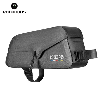 ROCKBROS ROAD TO SKY Bicycle Bag, Magnetic Suction Front Bag, Waterproof Phone Bag for MTB, Road Bike Riding