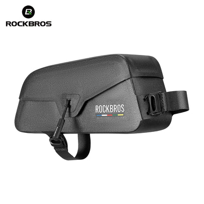 ROCKBROS ROAD TO SKY Bicycle Bag, Magnetic Suction Front Bag, Waterproof Phone Bag for MTB, Road Bike Riding