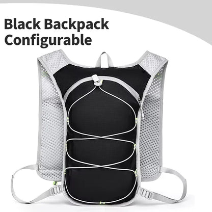 NEWBOLER Breathable Hydration Vest, Lightweight Trail Running Backpack for Cycling, Jogging, Marathon, Climbing