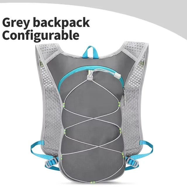 NEWBOLER Breathable Hydration Vest, Lightweight Trail Running Backpack for Cycling, Jogging, Marathon, Climbing