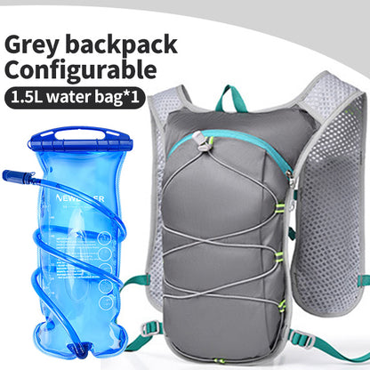 NEWBOLER Breathable Hydration Vest, Lightweight Trail Running Backpack for Cycling, Jogging, Marathon, Climbing