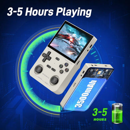 GAMINJA K36 Retro Handheld Game Console With 16000 Games  35Inch IPS Screen 4