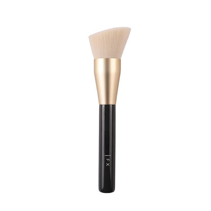 Professional THE MAXIMIZING FULL FACE BRUSH Angled Smooth Foundation Cream Makeup Brush for Perfect Blending
