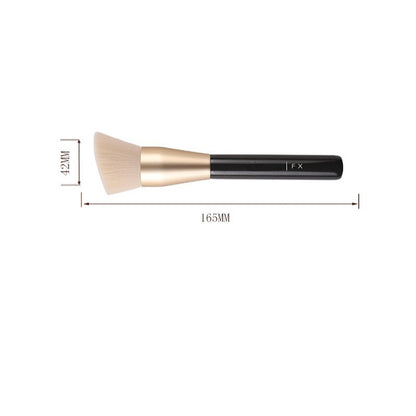 Professional THE MAXIMIZING FULL FACE BRUSH Angled Smooth Foundation Cream Makeup Brush for Perfect Blending