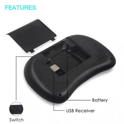I8 Mini Wireless Keyboard With Air Mouse  Touchpad Remote For Android TV  PC 5
