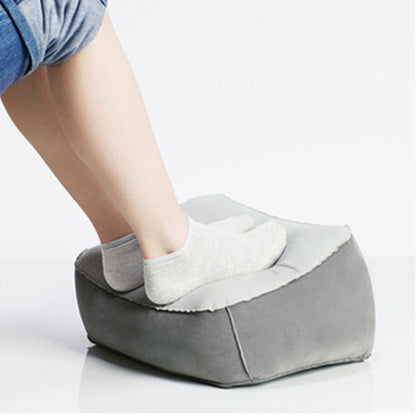 Inflatable Footrest Pillow PVC Foot Rest Air Pillow Cushion For Travel Office Home Under Desk Relax 3