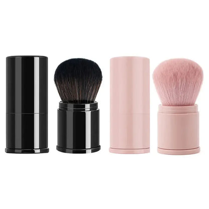 Quality Portable Mini Retractable Blush Brush for Loose Powder & Foundation, Professional Multi Functional Makeup