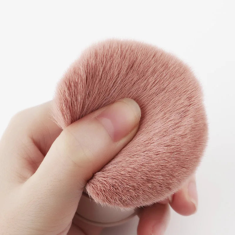 Quality Portable Mini Retractable Blush Brush for Loose Powder & Foundation, Professional Multi Functional Makeup