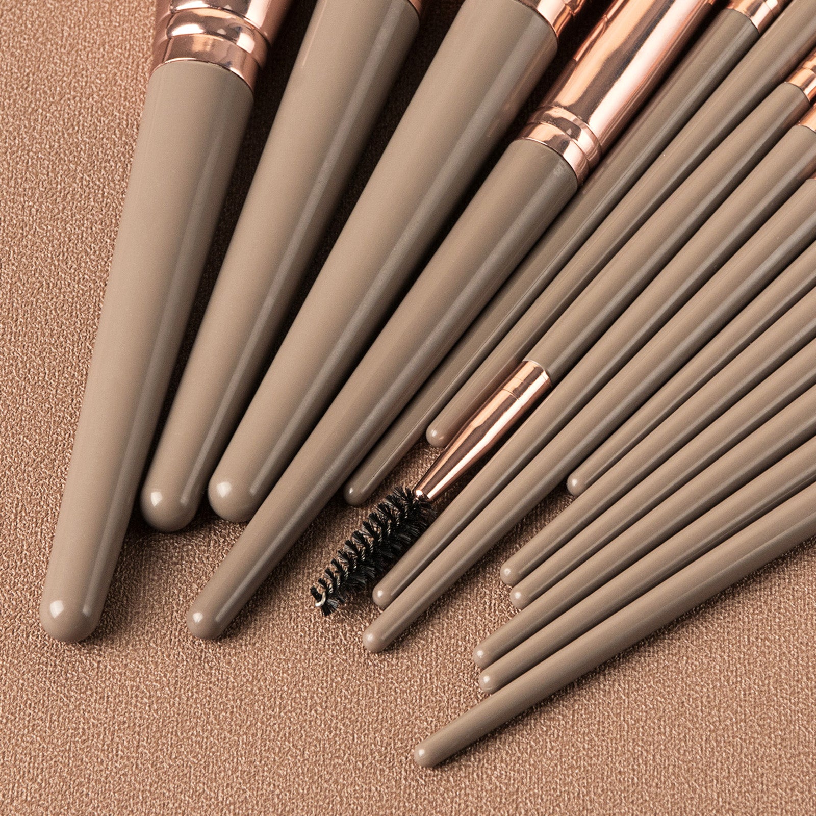 Black Makeup Brush Sets Professional Natural Fiber Hair Brush Foundation Kakubi Contour Eyeshadow B 4