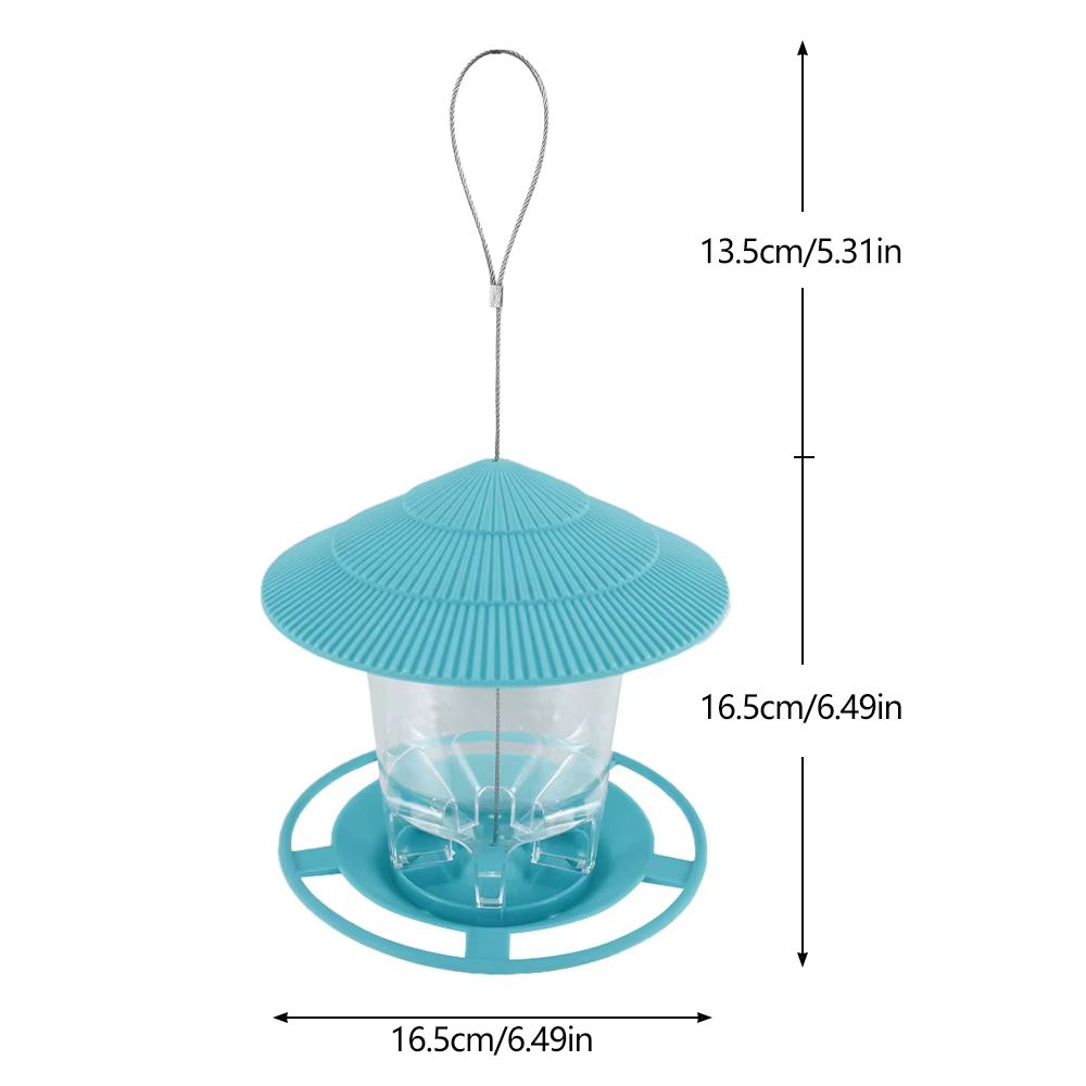 Automatic MultiHole Outdoor Bird Feeder Nut Dispenser 2
