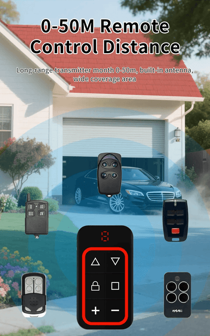Universal Garage Remote Control Multi Frequency Gate And Door Duplicator 8 Channel 2