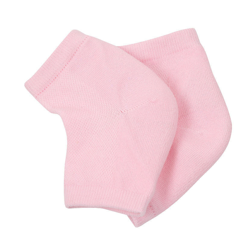 Heel Socks Feet Skin Care Colorful Silicone Moisturizing Gel Cracked Dry Heel Repair Protectors Plantar Fasciitis Inserts Pads