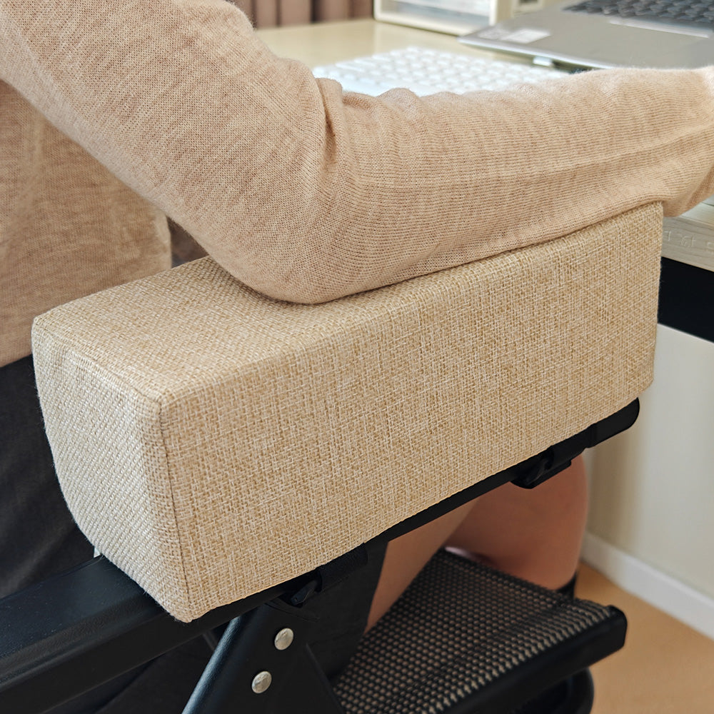 Cotton Linen Foam Armrest Pads Elbow Pillow Chair Cushion Pads Arm Rest For Office Chair Armrest Su 8
