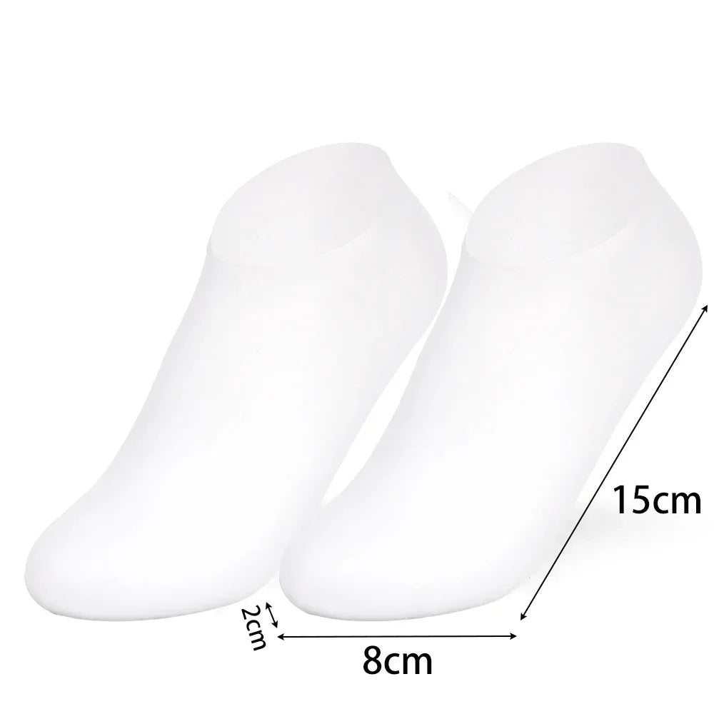 2 Pairs Moisturizing Glove Socks for Foot Care, Nourishing Skin, Anti Heel Dryness, Full Foot Moisturizing Socks
