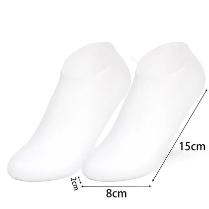 2 Pairs Moisturizing Glove Socks for Foot Care, Nourishing Skin, Anti Heel Dryness, Full Foot Moisturizing Socks
