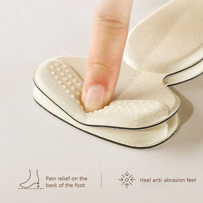T Shape Sponge Heel Stickers Shoe Cushion Heel Protector for Shoes, High Heels Inserts, Heel Pads, Shoe Adjuster, Women