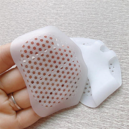 Silicone Heel Protectors Metatarsal Pads, Forefoot Gel Heel Pad for Plantar Fasciitis, Foot Pain Relief, Prevention
