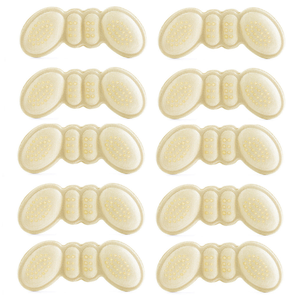 10Pcs Heel Pads for Shoes Too Big, Reduce Size Foot Pads for High Heels, Pain Relief Insoles for Women, Heel Protector
