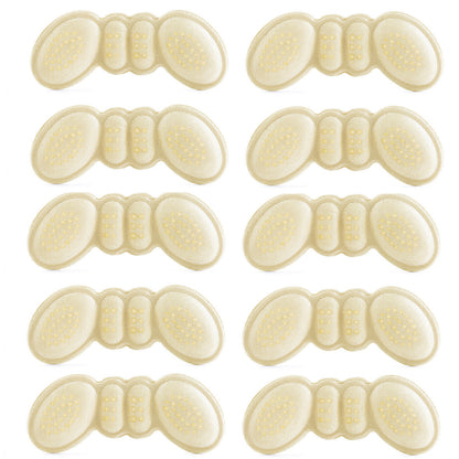 10Pcs Heel Pads for Shoes Too Big, Reduce Size Foot Pads for High Heels, Pain Relief Insoles for Women, Heel Protector
