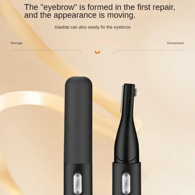 Womens Eyebrow Electric Shaver USB Charging, Simple & Portable Novice Eyebrow Scraper for Smooth Shaping